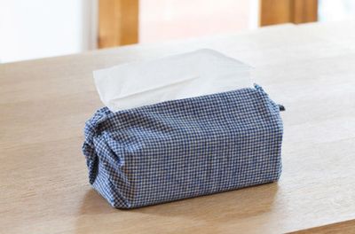 一片式叠布纸巾盒做法图解