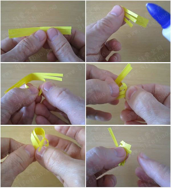 如何利用折纸DIY镂空花