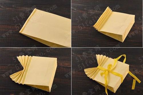 如此简单折纸搞定动手小礼物袋折法