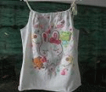 旧衣服DIY，为小孩子改造的夏日吊带裙