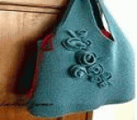 分享旧毛衣制作耐用提花购物袋的方法