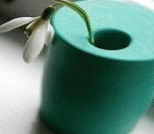 创意小花瓶，气球和茶杯diy的简易插花器