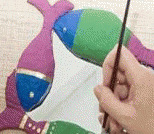 怎么制作印度风格彩色纸鱼装饰