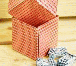 DIY扑克牌立方体收纳盒