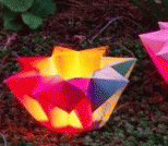 手工折纸八角灯的做法
