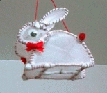 如何手工做传统兔子花灯