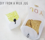 利用酸奶桶怎么做上班小食盒