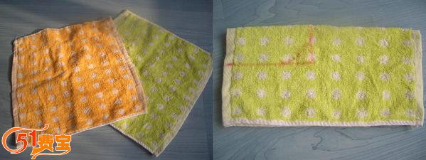 旧毛巾浴巾制作简易实用宝宝口水巾