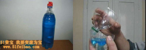 饮料瓶DIY的吹泡泡器，安全又清洁