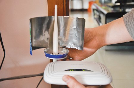 最简单的利用易拉罐DIY无线wifi增益放大器
