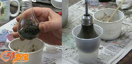 废旧灯泡回收创意，怎么DIY制作可爱挂钩装饰