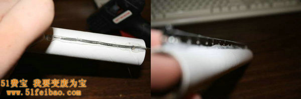 教你怎么利用保鲜膜盒子DIY制作实用的小手锯