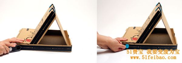 pizza饼盒怎么做环保写字板
