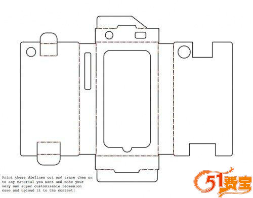 教你怎么利用硬纸板自制漂亮的iPhone5手机保护壳
