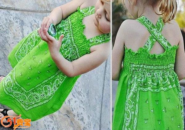 旧物改造：如何手工制作儿童连衣裙