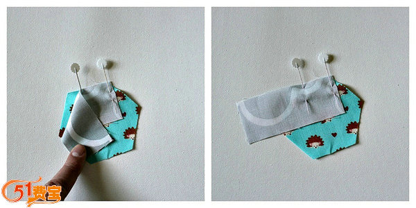 变废为宝小制作：利用碎布DIY六角形杯垫和锅垫