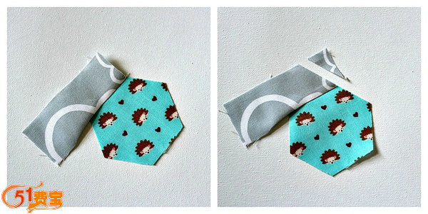 变废为宝小制作：利用碎布DIY六角形杯垫和锅垫