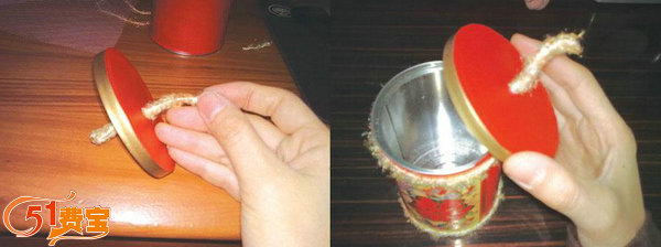 奶粉罐的妙用：DIY火红喜庆手工“鞭炮”