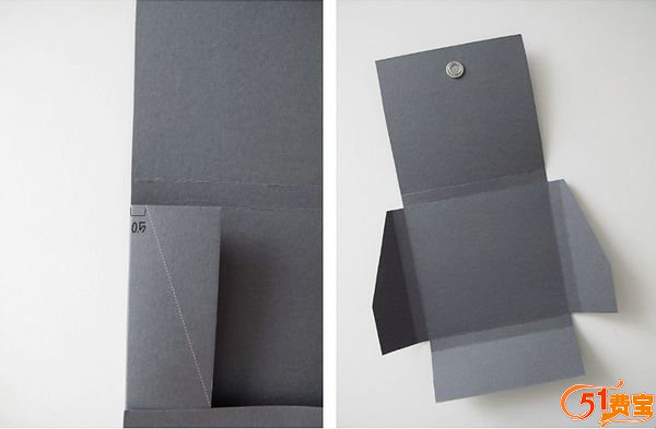 DIY小型纸板文件夹制作教程