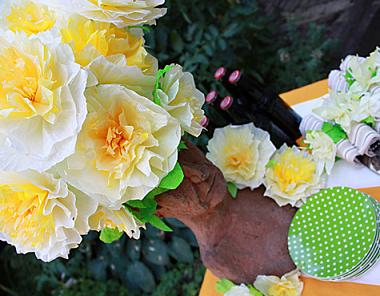 如何为春节DIY漂亮的手工芍药鲜花