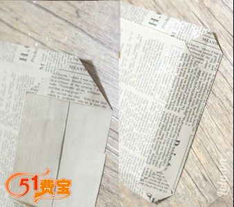 低碳小窍门：如何用旧报纸做折纸包装袋