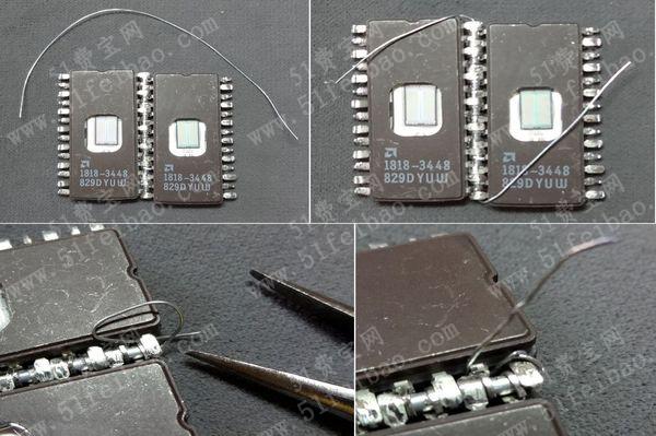 利用废弃ROM芯片DIY超个性手链教程