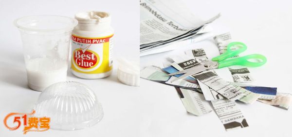 塑料小碗制作糖果盘教程