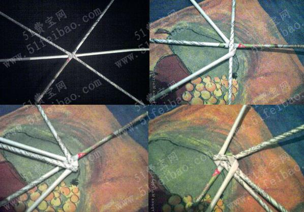 用废纸做手编手云杉挂饰教程