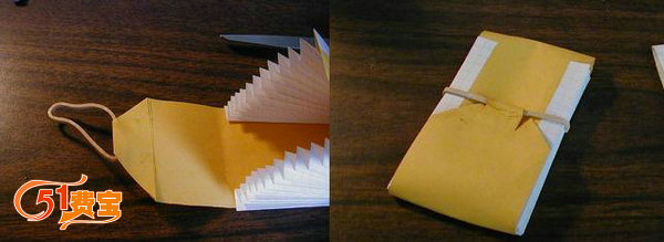 用废纸制作环保名片夹