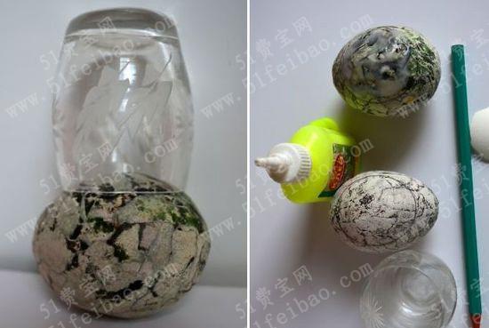 鸡蛋壳小手工DIY彩印复活记个性蛋雕