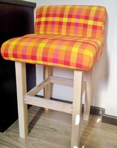 旧家具改造，怎么利用旧凳子做沙发椅