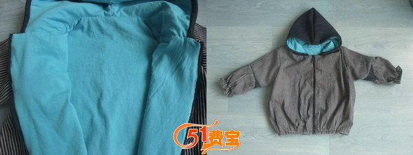 怎么改造旧休闲裤制作儿童夹克服外套