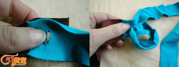 如何把旧衣服变成编织材料