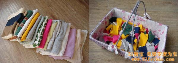 怎么利用旧衣服的碎布头做好看的杯垫和锅垫