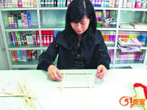 一次性筷子DIY传统宫灯教程