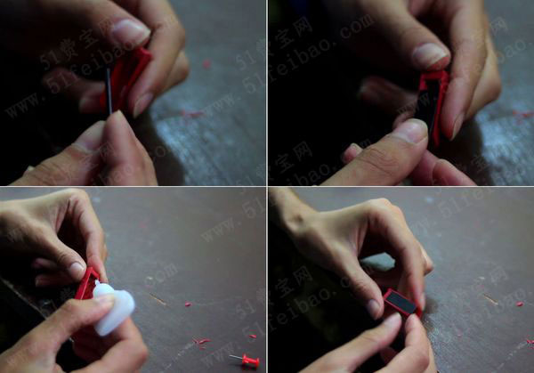 自制炫酷led电筒夜视眼镜