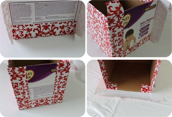 怎么利用旧纸箱包出好看的礼品盒