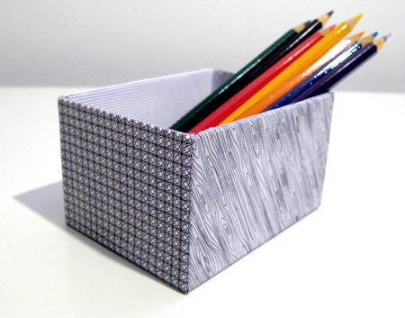 做手工DIY，如何把用过的保密信封替代包装纸做装饰