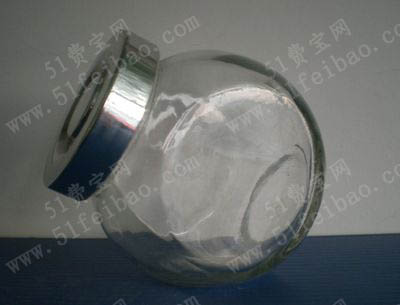 广口玻璃瓶改造DIY特殊彩珠花瓶教程