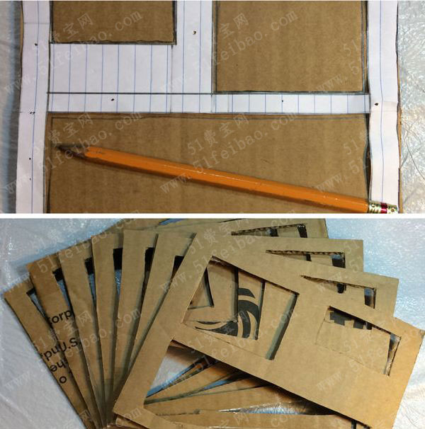 简单的硬纸板收纳盒制作方法