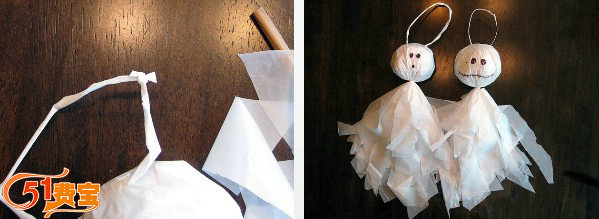 变废为宝小制作：用废塑料袋做的祈雨娃娃