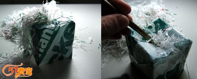 废物利用塑料袋DIY环保的一次性育苗罐