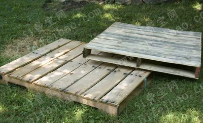 旧木板托盘diy改造制作单人床教程