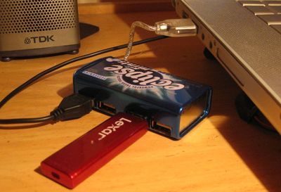 薄荷糖铁盒制作USB集线器USB Hub