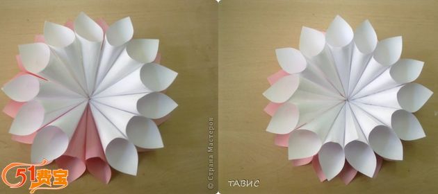 手工折纸做鲜花笔插教程图解