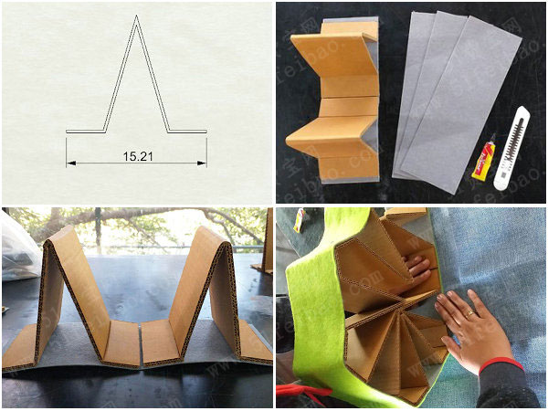 只需几步手工制作实用可摺叠书挡