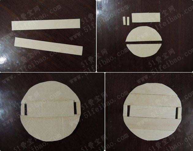 冰糕棍手工小制作之diy打水井小摆件