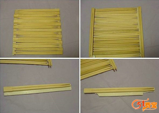 如何用一次性筷子做相框