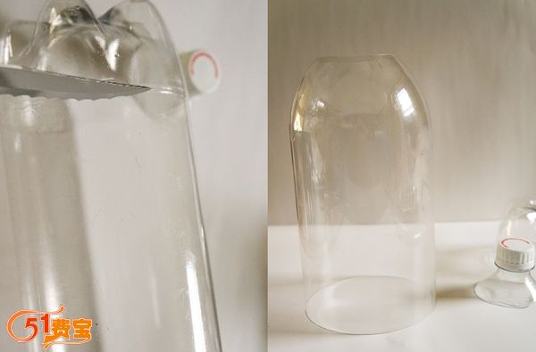 用饮料瓶怎么做蜡烛防风灯罩