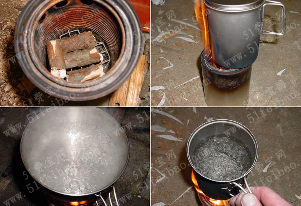 利用油漆桶及废铁罐做行军火炉教程